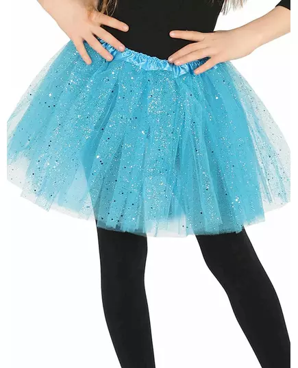 Tutu dziewczęce niebieskie cekiny