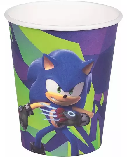 8 kubków Sonic Prime™ o pojemności 250 ml