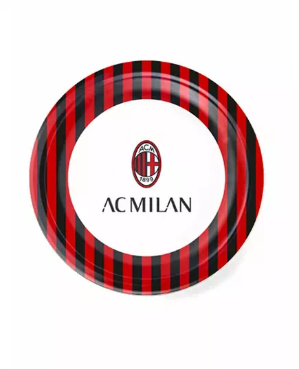 8 małych papierowych talerzy AC Milan™ 18cm