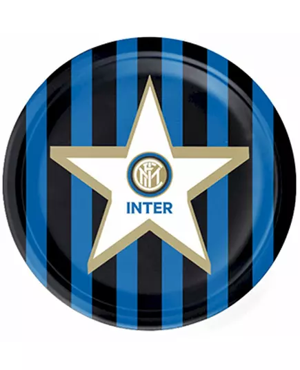 8 małych papierowych talerzy Inter™ 18 cm