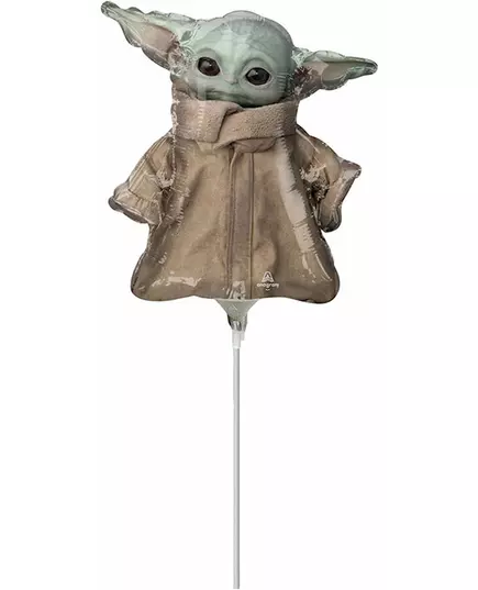 Baby Yoda Balon foliowy mandalorian™ 23cm