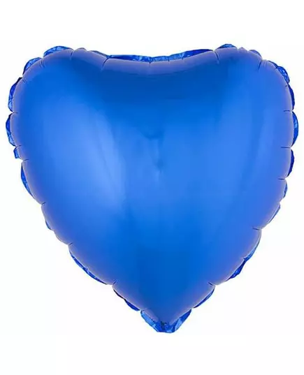 Balon foliowy niebieskie serce 45 cm