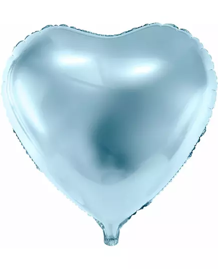 Balon foliowy serce jasnoniebieski 46 cm