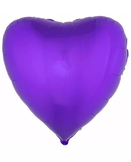 Balon foliowy fioletowe serce 45 cm