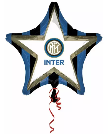 Gwiazdowy balon foliowy Inter 48 cm
