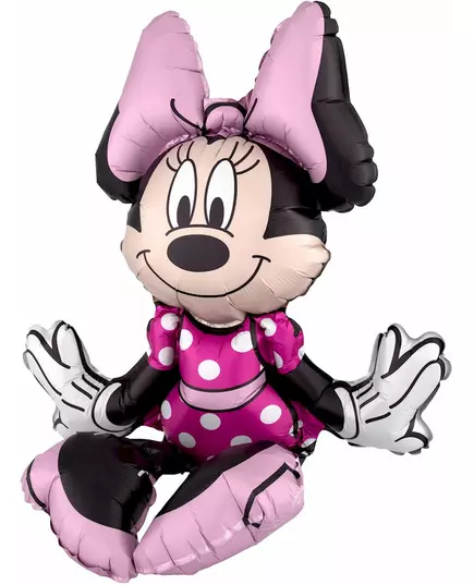 Balon foliowy Siedząca Myszka Minnie™ 45x48 cm
