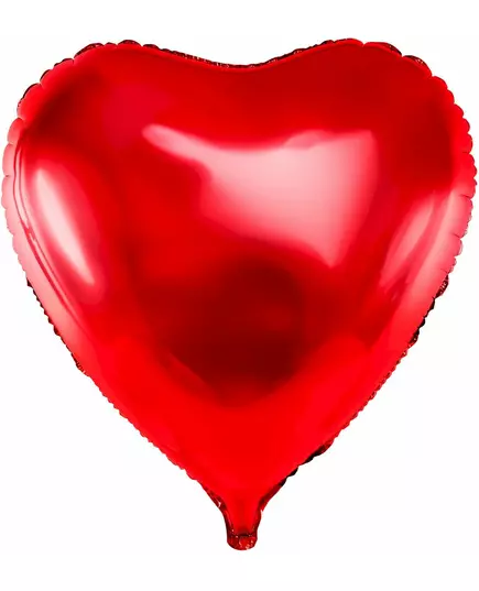 Balon aluminiowy w kształcie gigantycznego czerwonego serca o średnicy 73 cm