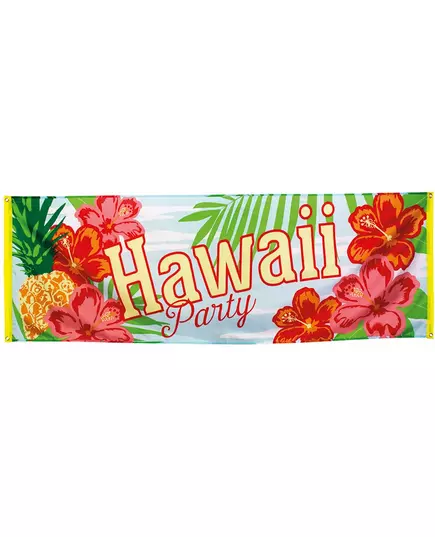 Hawajski baner imprezowy 74 X 220 cm
