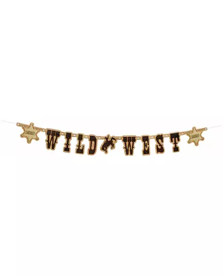 Plastikowa girlanda Western Wild West 1.10 m