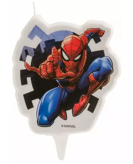 Świeczka urodzinowa Spiderman™ 7,5cm