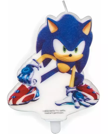Świeczka urodzinowa Sonic Prime™ 9 cm