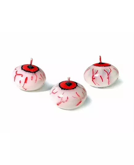 Pływająca świeczka Halloween Bloody Eye 4cm