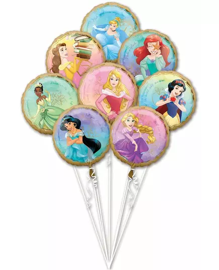 Bukiet 8 Balonów Foliowych Disney Princess™