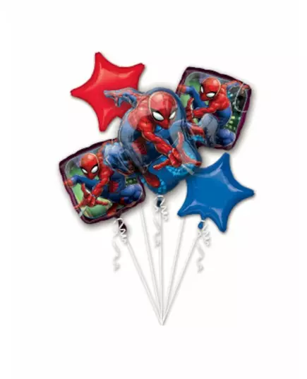 Zestaw 5 balonów foliowych Spiderman™