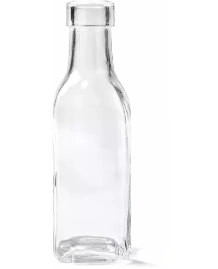 Kwadratowa szklana butelka 15cm