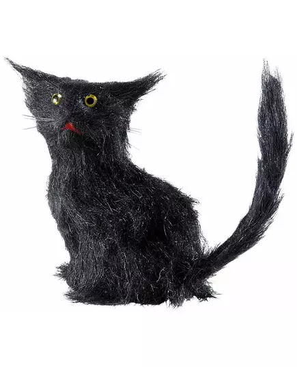 Czarny Kot 12cm Halloween