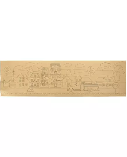 Bieżnik strażacki do pokolorowania 140 x 40 cm