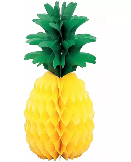 Dekoracja papierowa ananas 35 cm