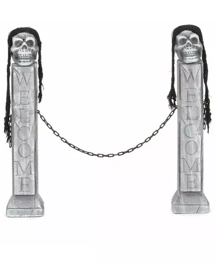 72 cm Halloweenowa dekoracja świetlna grobowca