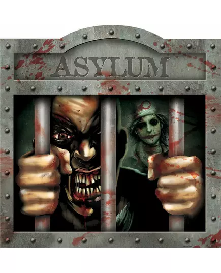 Dekoracja ścienna - azyl na Halloween