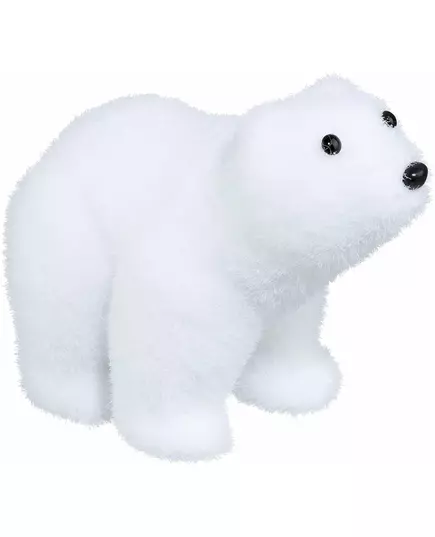 Dekoracja niedźwiedź polarny 10 cm