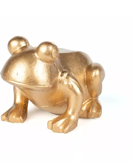 Żaba w złotej żywicy 10 cm