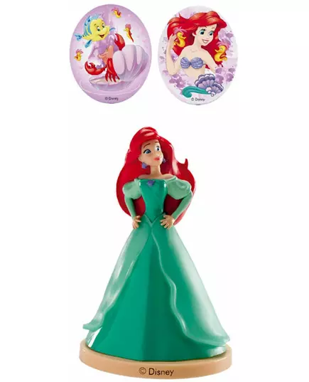 Zestaw do dekoracji Ariel Mała Syrenka™ 8,5 cm