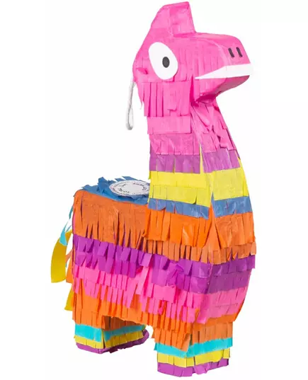 Wielokolorowa Mini Lama Piniata 23 x 13cm