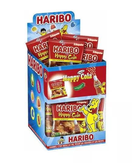 Mini Torebka Haribo Happy Cola Cukierki 40 g