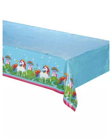 Obrus plastikowy Jednorożec 120 x 180 cm