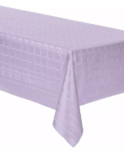 Liliowy papierowy obrus w rolce, wzór damask, 6 m
