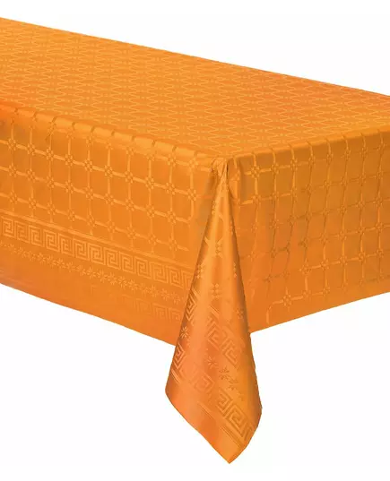 Pomarańczowy obrus papierowy w rolce, 6 m