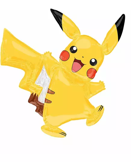 Mały balon foliowy Pikachu Pokémon™ 27 x 33 cm