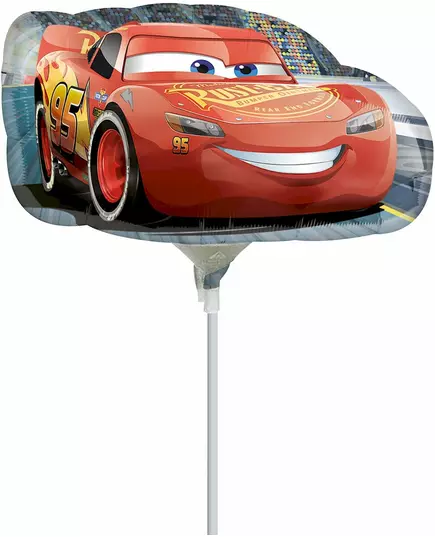 Mały balon aluminiowy Cars 3 33 x 30 cm