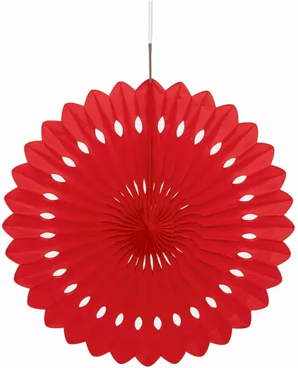 Czerwona podsufitka do powieszenia 40 cm