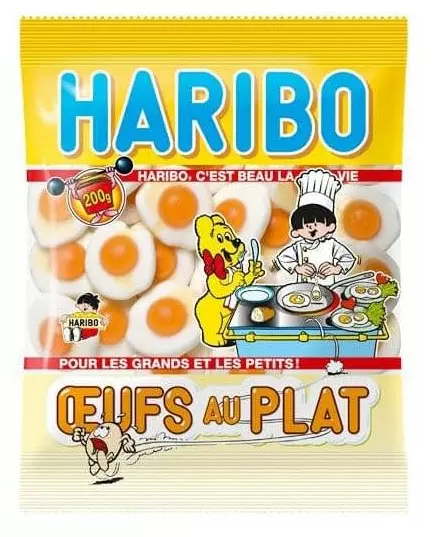 Torba na słodycze Haribo Jajka sadzone 100 gr