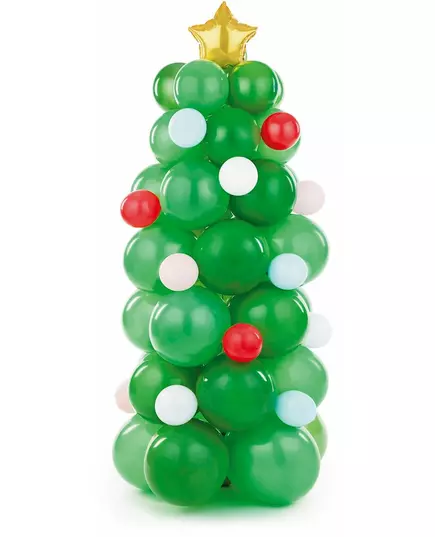 Choinkowy bukiet balonów 161 cm