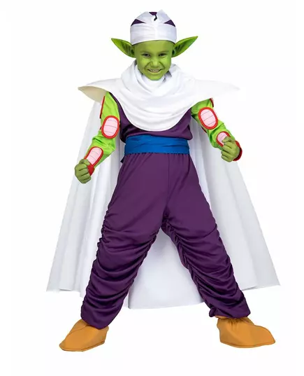 Zestaw kostiumów dla dzieci Piccolo Dragon Ball™ z makijażem