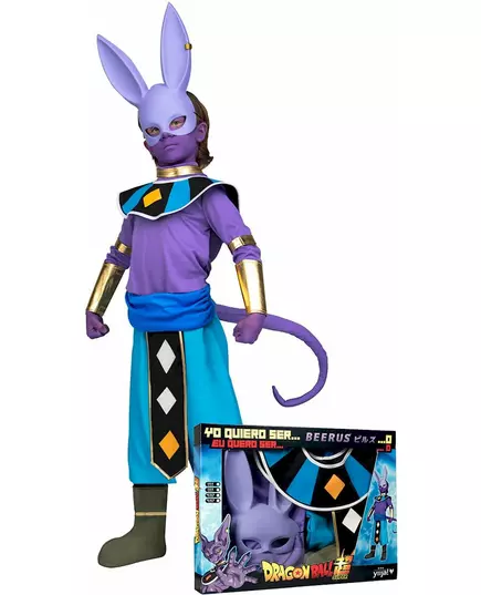 Pudełko na kostium z maską Beerus Dragon Ball™ dziecko