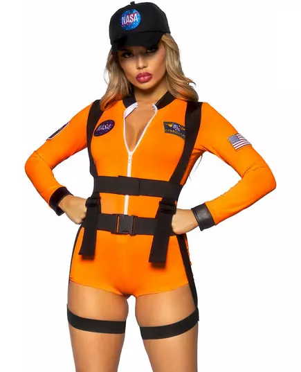 Przebranie astronautki sexy kombinezon dla kobiety, Rozmiar: Large (44-46)
