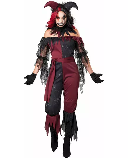 Kostium psychopatyczny joker deluxe damski, Rozmiar: Large (42/44)