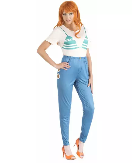Kostium Nami One Piece™ dla dorosłych, Rozmiar: Medium