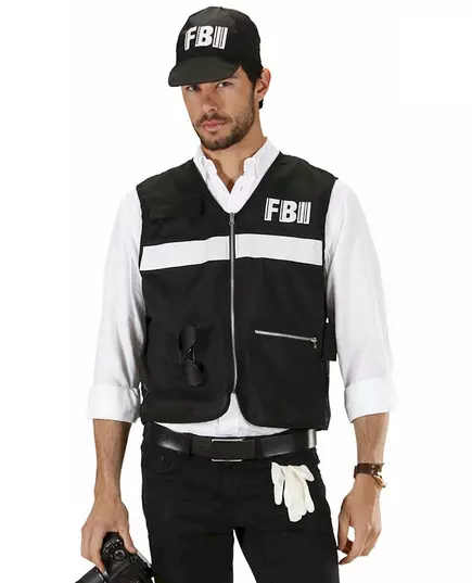 Kostium policjanta FBI dla dorosłych, Rozmiar: Medium