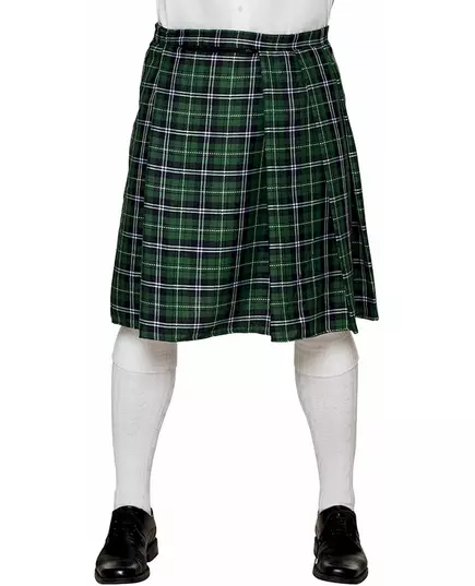 Męski zielony szkocki kilt