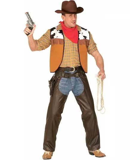 Męskie kowbojskie spodnie wierzchnie western