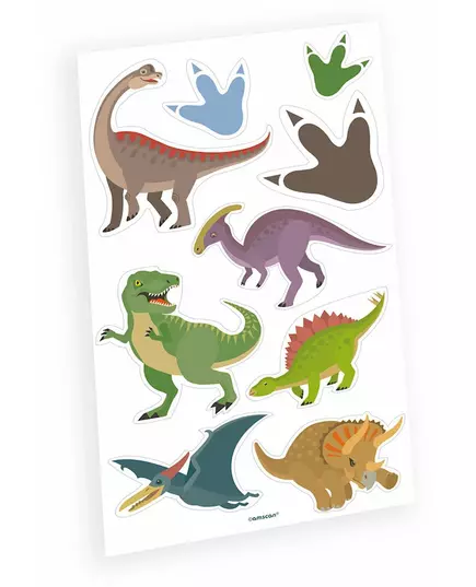 Tymczasowe tatuaże z gigantycznymi dinozaurami