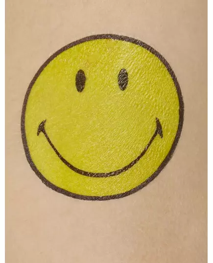 9 wielokolorowych tatuaży Smiley™