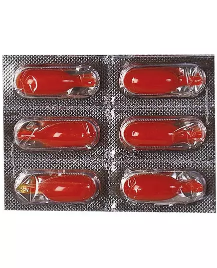 6 kapsułek z płynną krwią