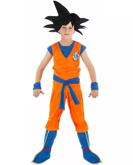 Kostium Goku Saiyan Dragon Ball Z™ dla dzieci, Rozmiar: 5-6 lat (116 cm)