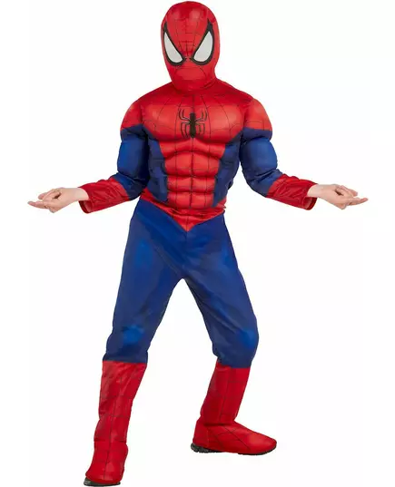 Kostium Deluxe Muscular Spiderman™ dla dzieci, Rozmiar: 7-8 lat (122 to 128 cm)